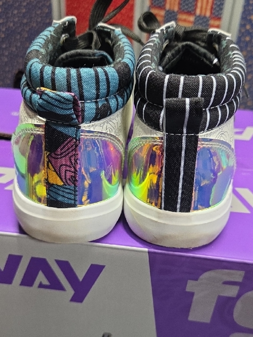 The Nightmare Skate High-Top Kids Shoes in Multicolor - Platform Style - Picture 7 of 9